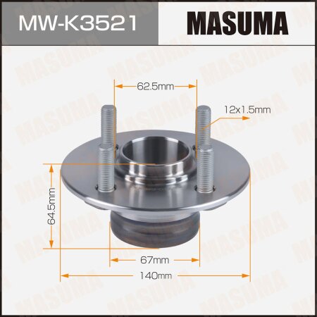 Wheel hub assembly Masuma, MW-K3521