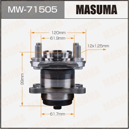 Wheel hub assembly Masuma, MW-71505