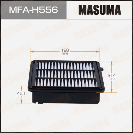 Air filter Masuma, MFA-H556