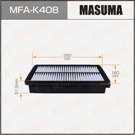 Air filter Masuma, MFA-K408