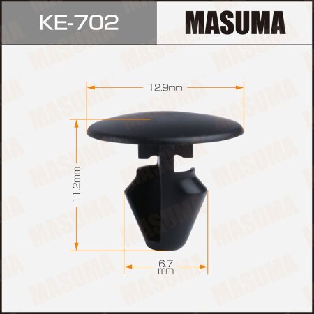 Retainer clip Masuma plastic, KE-702