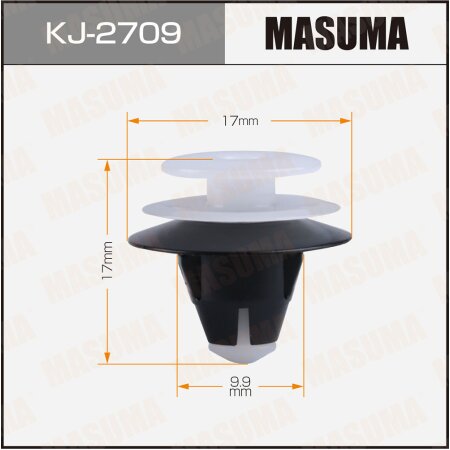 Retainer clip Masuma plastic, KJ-2709