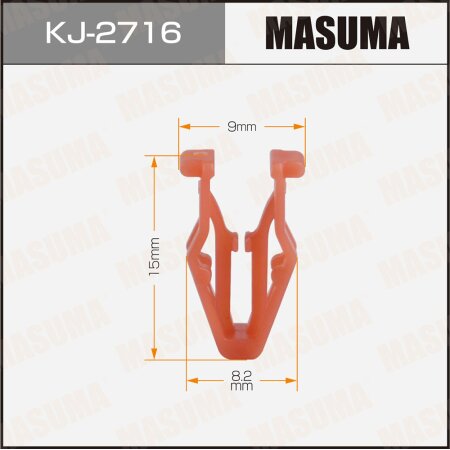 Retainer clip Masuma plastic, KJ-2716