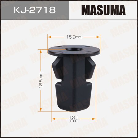 Retainer clip Masuma plastic, KJ-2718