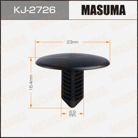 Retainer clip Masuma plastic, KJ-2726