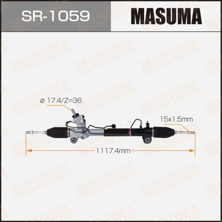 Gear assy, steering, SR-1059