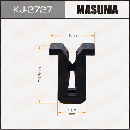 Retainer clip Masuma plastic, KJ-2727