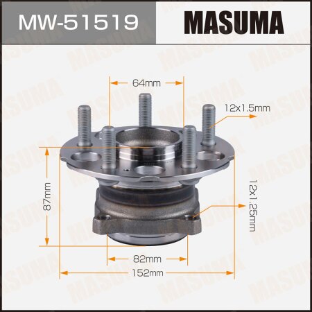 Wheel hub assembly Masuma, MW-51519