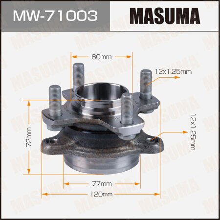 Wheel hub assembly Masuma, MW-71003