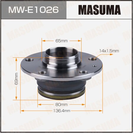 Wheel hub assembly Masuma, MW-E1026