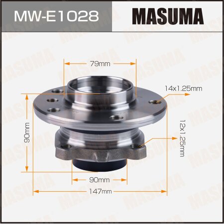 Wheel hub assembly Masuma, MW-E1028