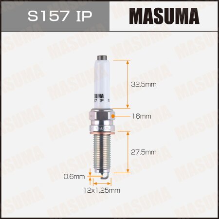 Spark plug Masuma iridium LDK8RTBIP, S157IP