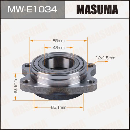 Wheel hub assembly Masuma, MW-E1034