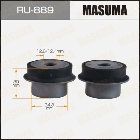 Silent block suspension bush Masuma, RU-889