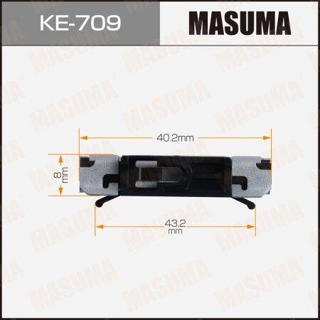 Retainer clip Masuma plastic, KE-709