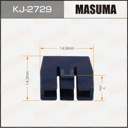 Retainer clip Masuma plastic, KJ-2729