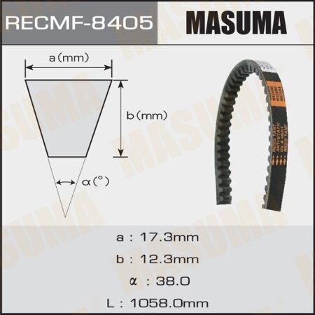 Drive V-Belt Masuma, 17x1058 mm, 8405