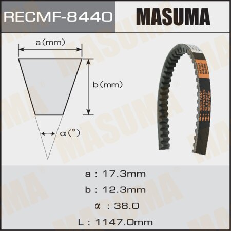 Drive V-Belt Masuma, 17x1147 mm, 8440