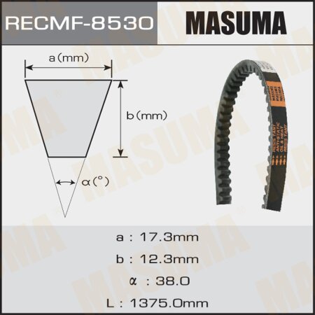 Drive V-Belt Masuma, 17x1375 mm, 8530