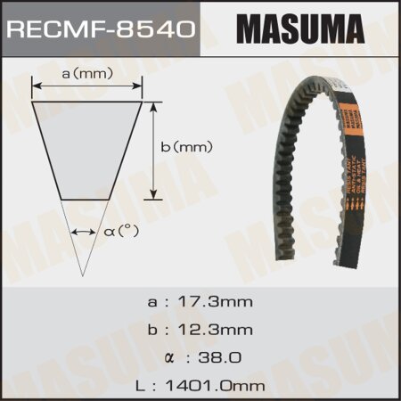 Drive V-Belt Masuma, 17x1401 mm, 8540