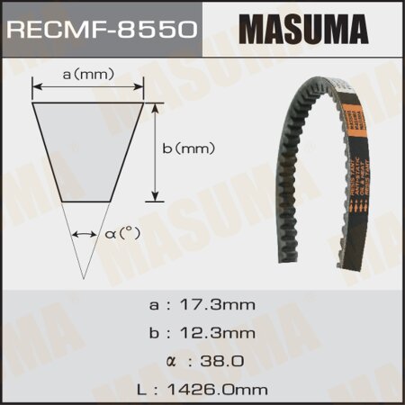 Drive V-Belt Masuma, 17x1426 mm, 8550