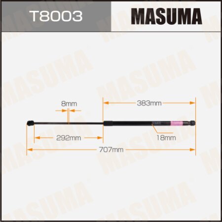 Gas spring hood, T8003