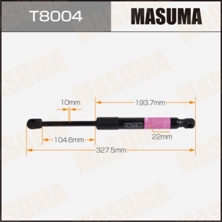 Gas spring hood, T8004
