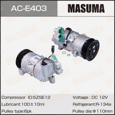 Air conditioning compressor Masuma, AC-E403