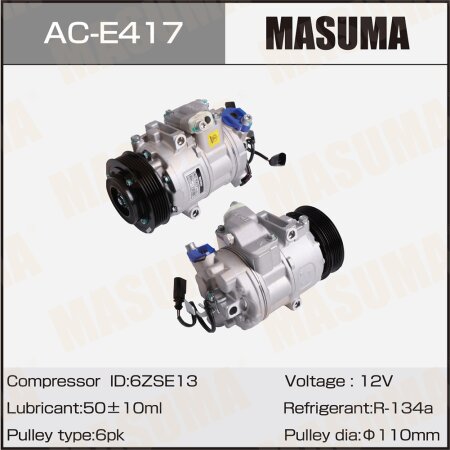 Air conditioning compressor Masuma, AC-E417