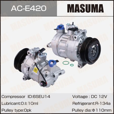 Air conditioning compressor Masuma, AC-E420