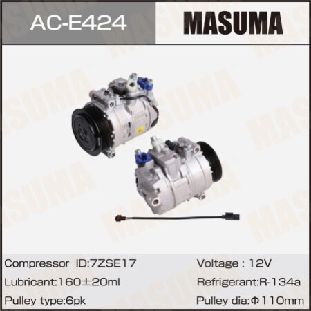 Air conditioning compressor Masuma, AC-E424