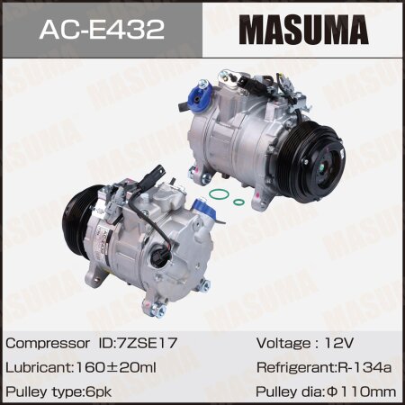 Air conditioning compressor Masuma, AC-E432