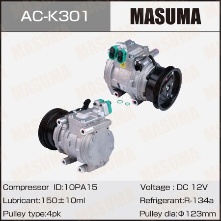 Air conditioning compressor Masuma, AC-K301
