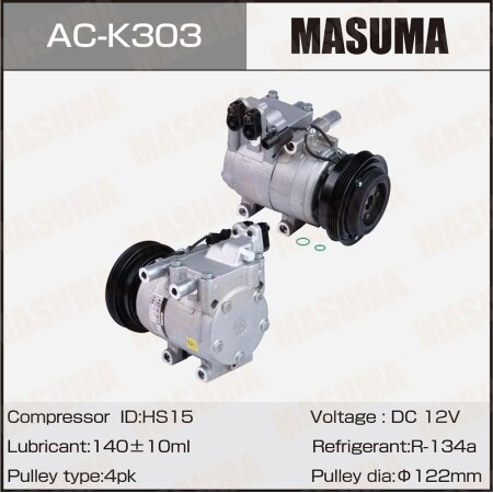 Air conditioning compressor Masuma, AC-K303