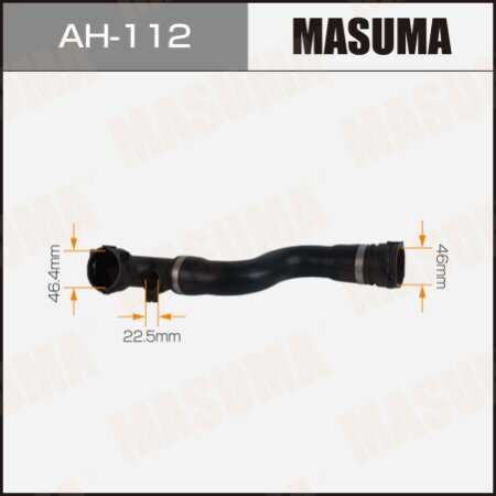 Cooling system hose Masuma, AH-112