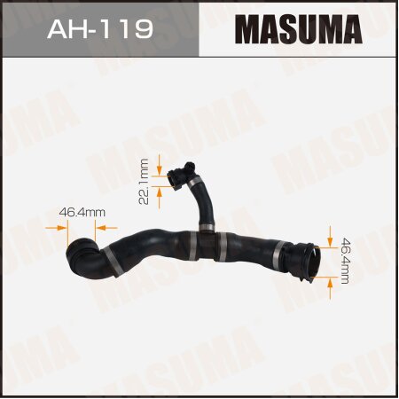 Cooling system hose Masuma, AH-119