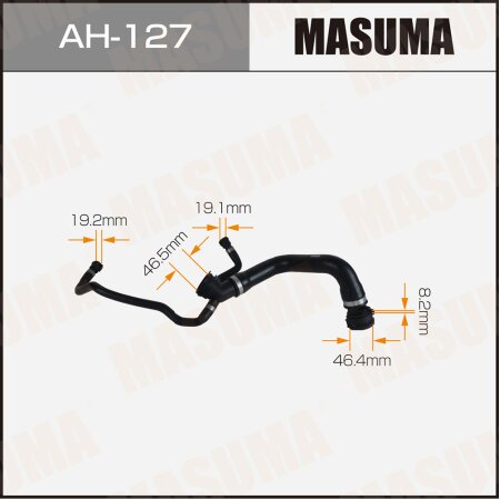 Cooling system hose Masuma, AH-127