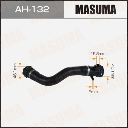 Cooling system hose Masuma, AH-132