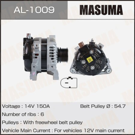 Alternator, AL-1009