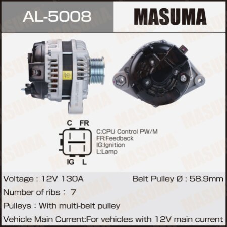 Alternator, AL-5008
