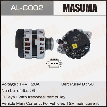 Alternator, AL-C002