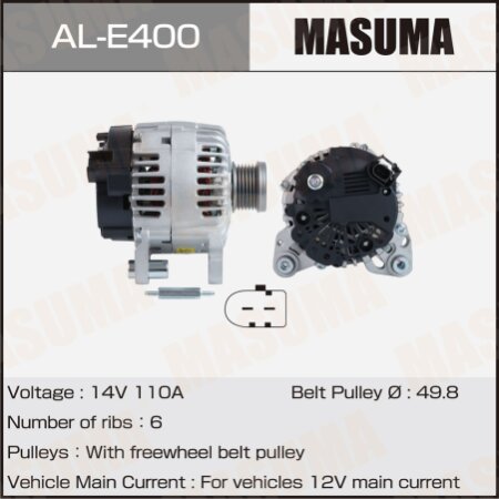 Alternator, AL-E400