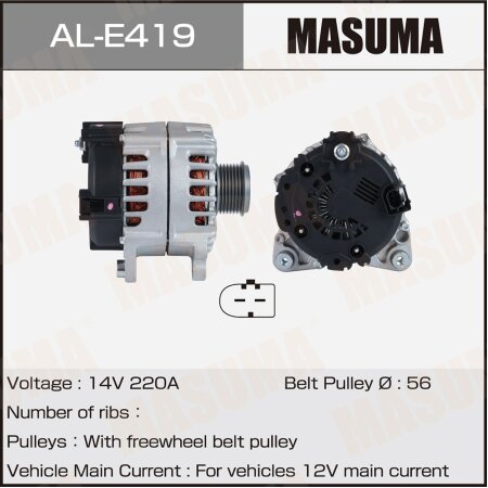 Alternator, AL-E419