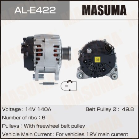 Alternator, AL-E422