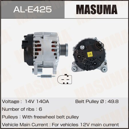 Alternator, AL-E425