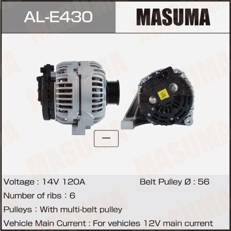 Alternator, AL-E430