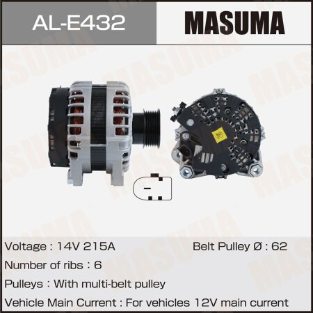 Alternator, AL-E432