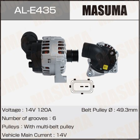 Alternator, AL-E435