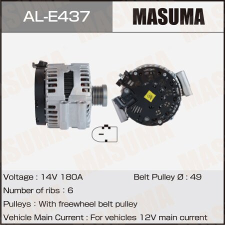 Alternator, AL-E437