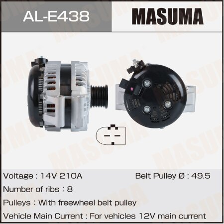 Alternator, AL-E438